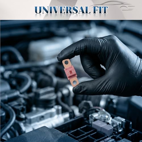 5Pcs AMI/Midi Fuse Kit - High Current Bolt-on Fuses for Battery Fuse Replacement - Heavy Duty Truck Fuses for Cars, RVs, Construction Vehicles & Marine Audio Systems (125A) - size: 125A