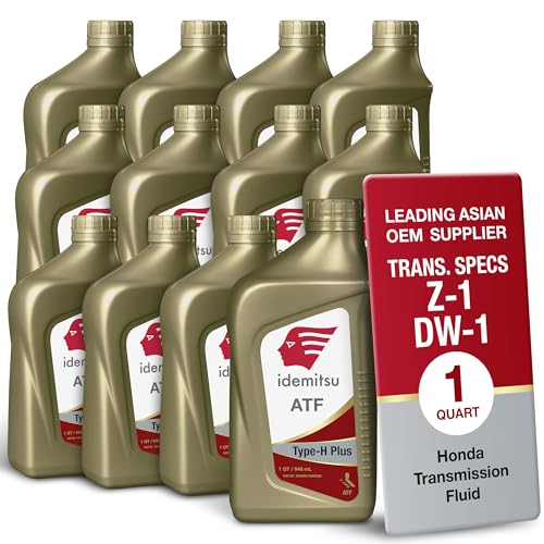 Idemitsu ATF Type H-Plus Transmission Fluid – 1 Qt, Case of 12 - size: 1 Quart, style: 12 Pack