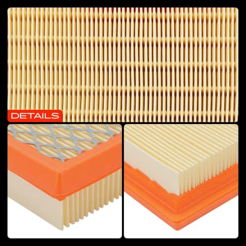 A-Premium Engine Air Filter Compatible with Nissan, Infiniti, Saab & Subaru - style: Standard Air Filter