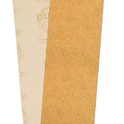 Dura-Gold Premium - 40 Grit Gold - Hook & Loop Backing Longboard Continuous Sandpaper Roll, 2-3/4" Wide, 12 Yards Long - For Automotive & Woodworking Air File Long Board Sanders, Hand Sanding Blocks - size: 40-Grit