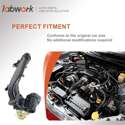 labwork Turbocharger Charge Air Tube Joint Replacement for Honda Civic 1.5L