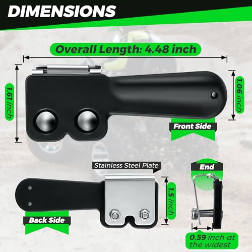 Saillong 1 Pack ATV Throttle Extender Black - color: Black