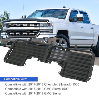 Active Grille Shutter Compatible with 2017-2018 Chevrolet Silverado 1500