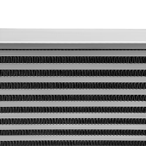 2.50 Inch Inlet/Outlet Diameter, Universal Aluminum Intercooler 29.5 * 13.25 * 2.75inch, Turbo Front Mount Universal Aluminum Intercooler Cooling Kit - size: 29.5x13.25x2.75