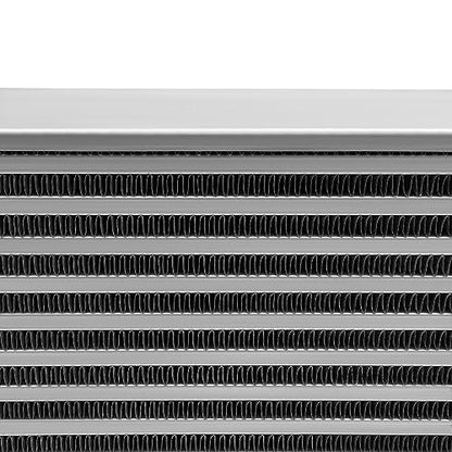2.50 Inch Inlet/Outlet Diameter, Universal Aluminum Intercooler 29.5 * 13.25 * 2.75inch, Turbo Front Mount Universal Aluminum Intercooler Cooling Kit - size: 29.5x13.25x2.75