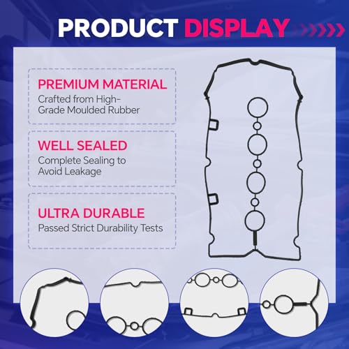 Valve Cover Gasket VS50779R for Chevy Cruze Aveo 2004-2024 - size: VS50779R