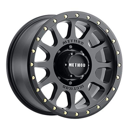 Method Race Wheels 305 NV Matte Black 17x8.5" 8x6.5", 0mm offset 4.75" Backspace, MR30578580500 - color: Matte Black, size: 17x8.5 inches, 8x6.5, 0/4.75"
