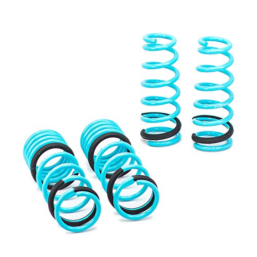 Godspeed LS-TS-HA-0003-A Traction-S Performance Lowering Springs, Reduce Body Roll, Improved Handling, Set of 4, compatible with Honda Accord (CM) 2003-2007 All Models