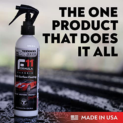 TopCoat F11 Polish & Sealer for Cars, Bikes and More (8oz Kit) - color: 8oz Kit 1