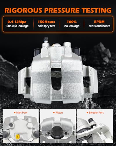 GAHA Front Left & Right Brake Calipers w/Bracket for Ford Escape 2005-2009 - size: 19B3116+19B3117