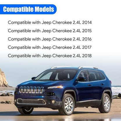 HVAC Heater Supply Return Hose Kit Compatible with Cherokee 2014-2018 for Chrysler 200 2015-2017 Replace 68199254AB 68199254AA 68104972AA 52014624AA 68192082AA 52014627AB