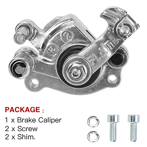 GREHUA Front Rear Disc Brake Caliper Kit Compatible with Razor MX500 MX650 SX500 McGrath Dirt Rocket Bike Motocross Dirt Quad 500 ATV E500S Electric Scooter Heavy Duty Parts for W15128190009