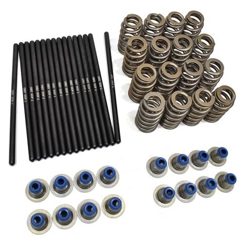 Replace Truck Head Gasket Camshaft Kits with Springs Pushrods Lifters Timing Gasket Set for 1997-2013 GM/Chevrolet Gen 3/4 LS 4.8/5.3/5.7/6.0/6.2 V8 LSx Engine - color: With Head Gasket & Lifters