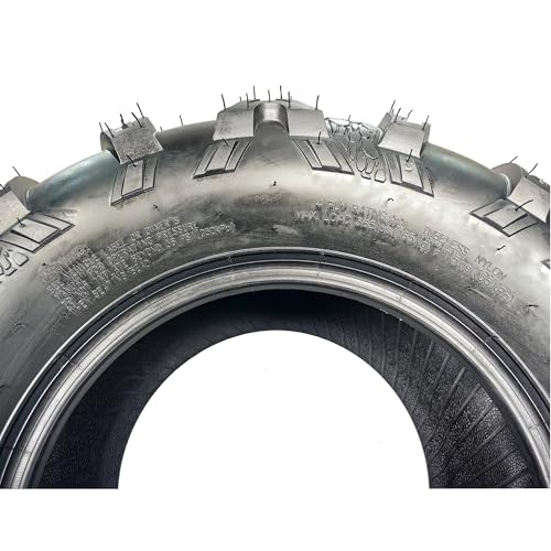 AT25X10-12 ATV Tires ATV＆UTV Trail Sand Off-Road Tires 25X10-12, All Terrain Tires16mm Tread Depth 25X10X12-6 PR, Tubeless 2PCS - size: DAV111 25X10-12