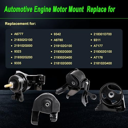 Engine Motor Mount Compatible with Magentis 07-10 Optima 06-10 2.4L - size: 2006-2010 Optima 2.4L