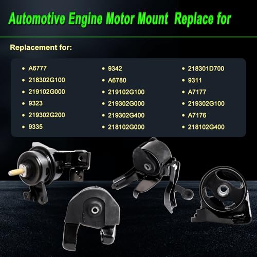 Engine Motor Mount Compatible with Magentis 07-10 Optima 06-10 2.4L - size: 2006-2010 Optima 2.4L