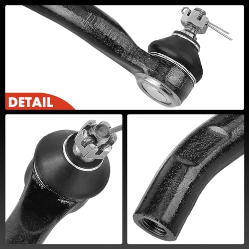 A-Premium Front Inner & Outer Tie Rod End Kit, Compatible with Honda
