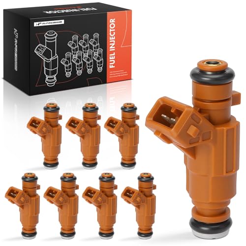 A-Premium Set of 8 Fuel Injectors Compatible with Mercedes-Benz - style: Pack of 8