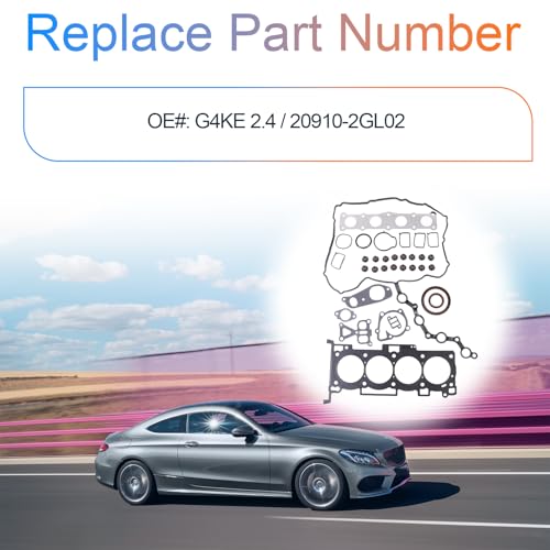 G4KE 2.4L Engine Cylinder Head Gasket Kit Fits for Hyundai