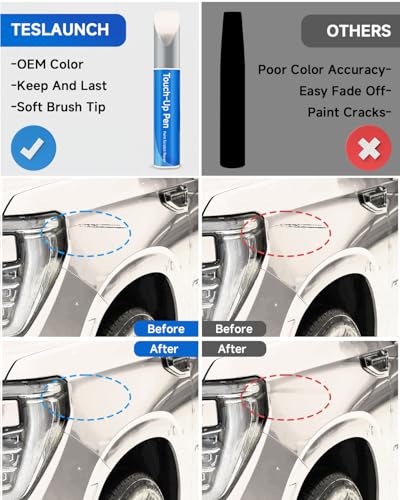 White Diamond Pearl GBN/WA800J Touch Up Paint Pen Compatible with GMC, 0.41 Fl Oz - color: White Diamond Pearl