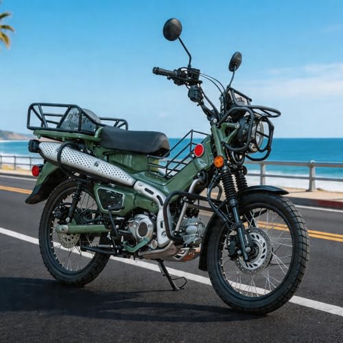 WOLFLINE Crash Bar for Trail 125 CT125 Hunter Cub 2020-2026 Engine Guard - size: Small