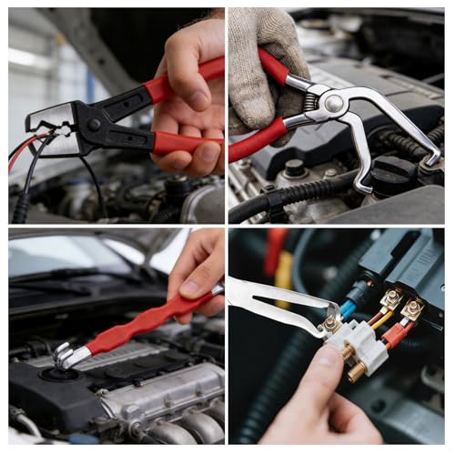 Electrical Disconnect Pliers - Automotive Terminal Connector Removal Tool Kit, Wire Connector Separator Pliers for Car Truck Wiring Harness Repair