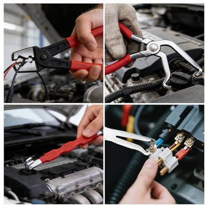 Electrical Disconnect Pliers - Automotive Terminal Connector Removal Tool Kit, Wire Connector Separator Pliers for Car Truck Wiring Harness Repair