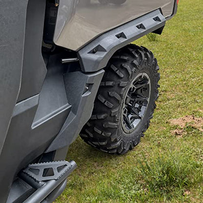 Sport Front & Rear Fender Flares Compatible with Can-Am Defender