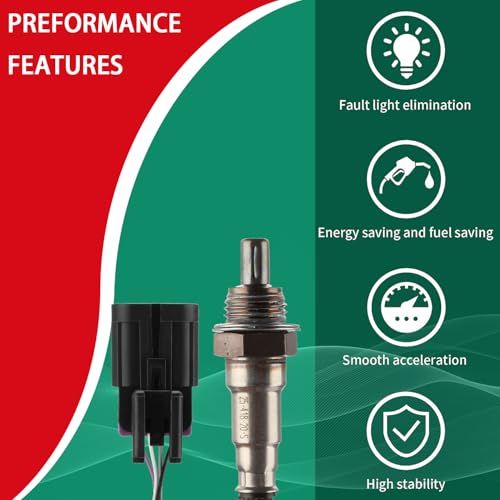 O2 Oxygen Sensor Heated Air Fuel Ratio Compatible with Kohler 25-418-20-S Engine EFI Briggs & Stratton 593870 Cub Cadet Replace# 25-418-20-S - size: 25-418-20-S
