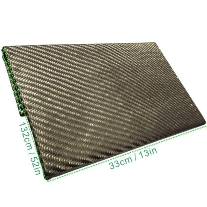 Reinforced Exhaust Heat Shield Mat Adhesive Heat Shield Heat Shield Automotive Heat Shield Material with Adhesive Backed Resistant High-Temp (13'' x 52'' ) - size: 13'' x 52''