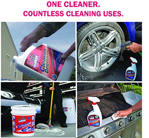 Oil Eater Original 1 Gallon Cleaner, Degreaser - Dissolve Grease Oil and Heavy-Duty Stains – Professional Strength - size: 128 Fl Oz (Pack of 1)
