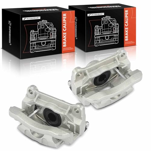 A-Premium Rear Left and Right Side Disc Brake Calipers with Bracket