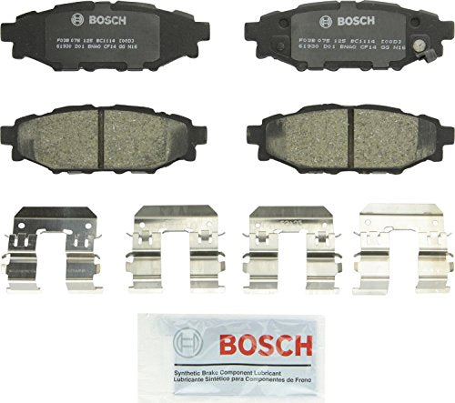 BOSCH BC1114 QuietCast Premium Ceramic Disc Brake Pad Set - Rear