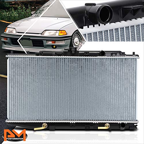 DPI-886 Aluminum Core Replacement Radiator Compatible with Honda Civic/CRX AT/MT 88-91 - color: 88-91 Honda Civic CRX AT MT