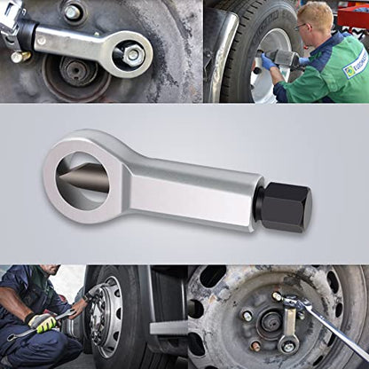 Nut Splitter Cracker, Metal Rusty Nut Separator, Heavy Duty Nut Breaker Tool, Manual Pressure Nut Remover Extractor Tool for Removing Broken and Damaged Nuts(#1)