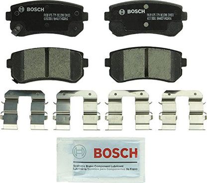 BOSCH BC1398 QuietCast Premium Ceramic Disc Brake Pad Set - Rear