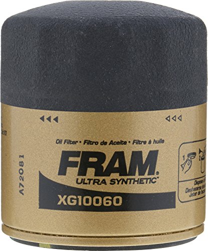 FRAM Synthetic XG10060P 20K Mile Change Automotive Replacement Engine Oil Filter for Synthetic Oil Changes, Premium Vehicle Engine Protection Oil Filter for Select Vehicle Model Years
