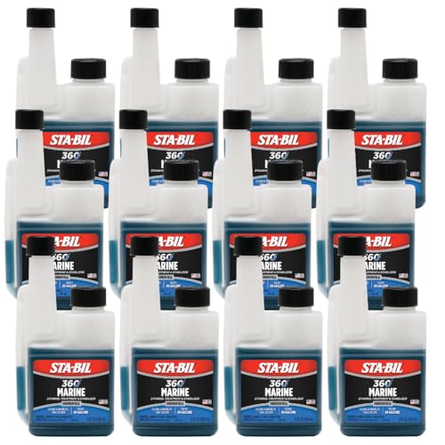 STA-BIL 360 Marine Fuel System Treatment, 8 oz 12-Pack - size: 8 Fl Oz (Pack of 12)