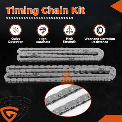 Timing Chain Kit 94201S for Chevy GMC Buick Pontiac Saab Saturn 2.0 2.2L - size: C6209S
