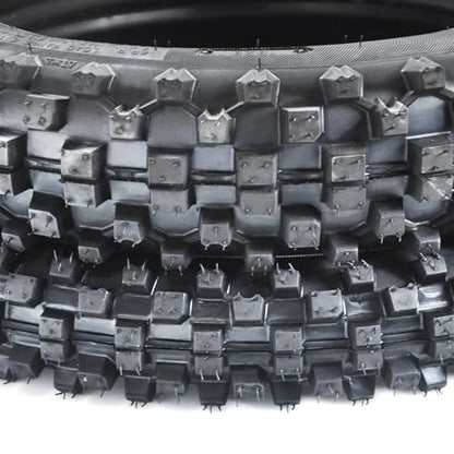 Dirt Bike Rear 80/100-12 3.00-12 Front 60/100-14 2.50-14 Tire and Inner Tube for PW80 CRF70 CRF110 XR70 KLX110 TTR90 TTR110 RM60 RM65 DRZ110 TaoTao DB14 SSR Apollo Coolster Pit Bike Motorcycle