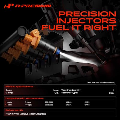 A-Premium Fuel Injectors Compatible with Mazda