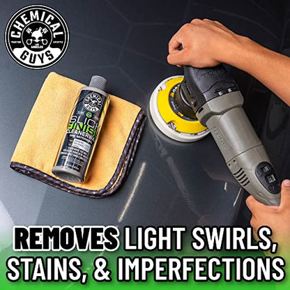 Chemical Guys, Slick Finish Cleaner Wax, Light Cleanser & Carnauba, 16 oz