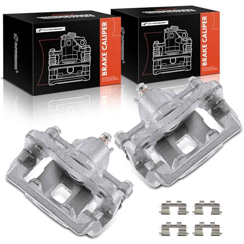 A-Premium Rear Disc Brake Caliper with Bracket - style: Rear Driver and Passenger
