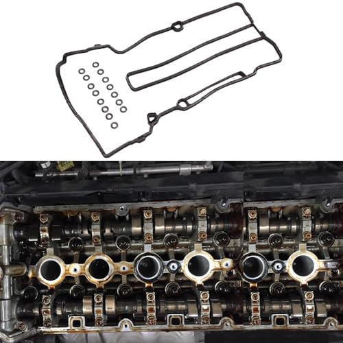 AUCERAMIC VS50807R Fit Chevy Cruze 1.4L Valve Cover Gasket 2011-2016 for Chevrolet Sonic Trax Volt for 2013-2020 Buick Encore 1.4L DOHC Turbo