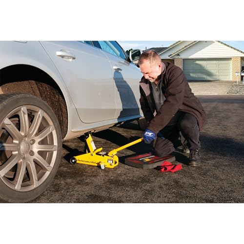 Performance Tool W1606 2 Ton Compact Trolley Jack, Yellow - style: 2 Ton (4,000 lbs)