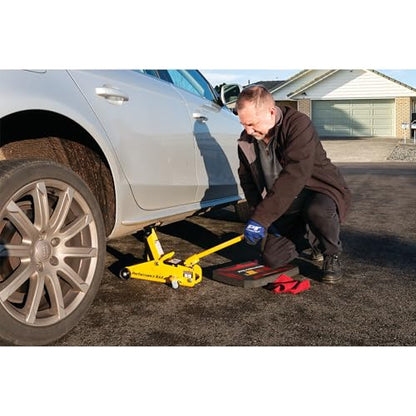 Performance Tool W1606 2 Ton Compact Trolley Jack, Yellow - style: 2 Ton (4,000 lbs)