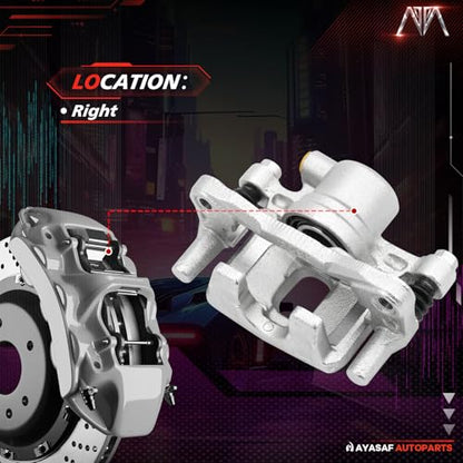 19B3494 Rear Right Passenger Side Disc Brake Caliper Assembly - color: 19B3494 Rear Right