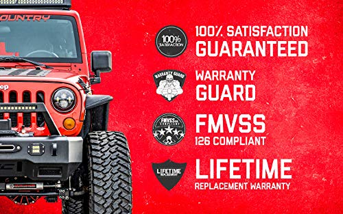 Rough Country Rear Forged Adjustable Track Bar for 2007-2018 Wrangler JK - 1180