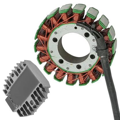 Caltric Stator and Regulator Rectifier Compatible with Yamaha R6 YZFR6 YZF-R6 1999 2000 2001 2002