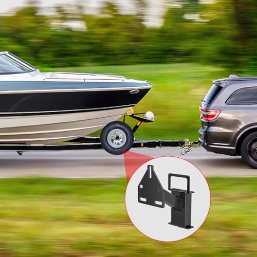 Nilight Spare Tire Carrier Mount Stake Pocket Boat 3-Nuts Trailer Bracket - color: 3-Nuts Trailer Bracket